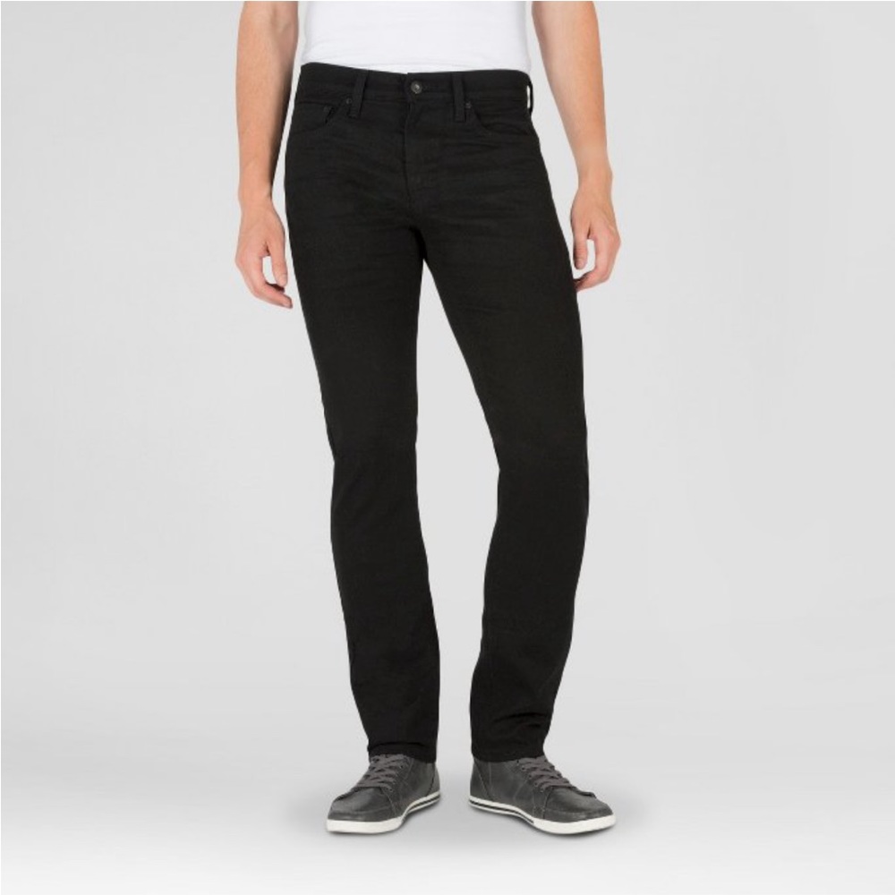 Denizen from Levi’s Men’s 216 Slim Black Jeans 32 x 32
